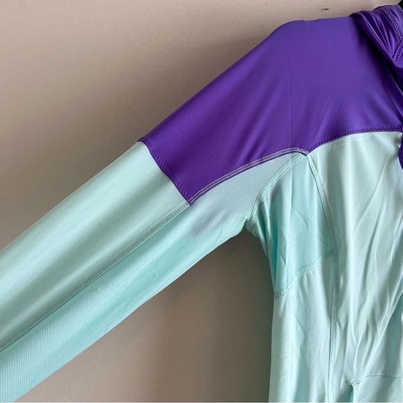 Lululemon Athletica Purple and Light Blue Hoodie - Picture 12 of 13